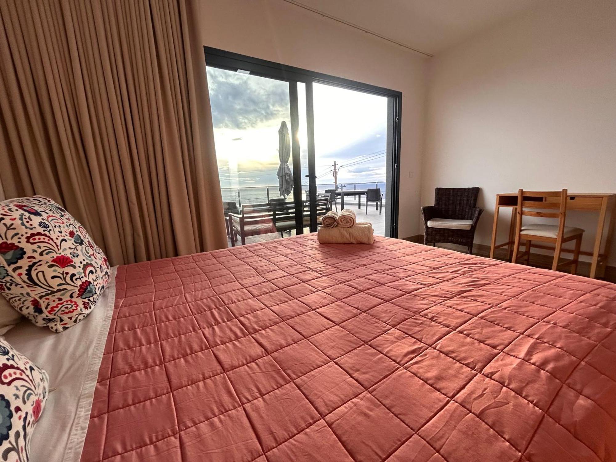 Calheta Ocean View Family Apartment - Air Condition Estreito Da Calheta Kültér fotó